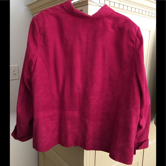 Red Avenue Jacket, Women’s Plus Size 32W - Picture 2 of 5